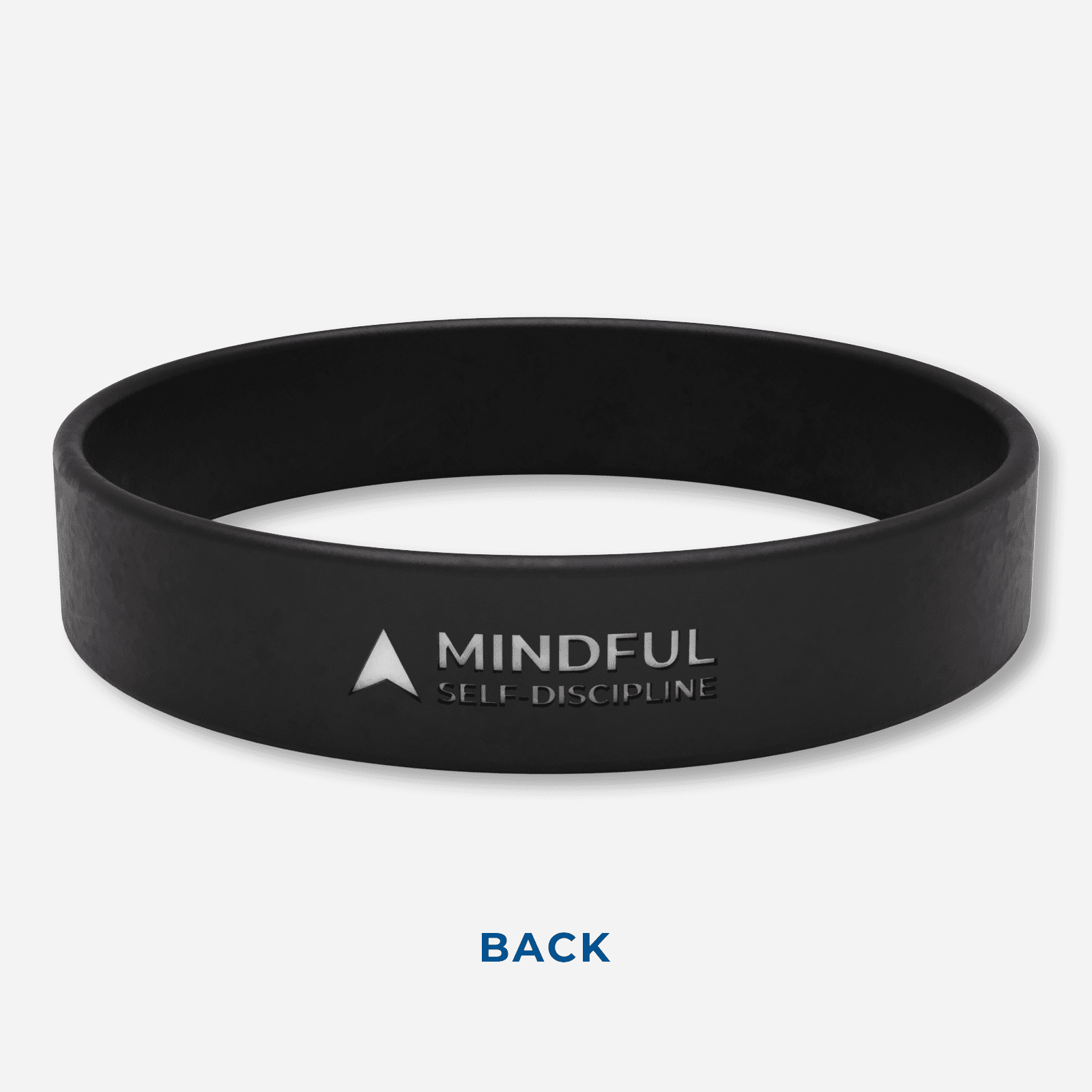 Never Zero Wristband (Black and White) - Higher Mind